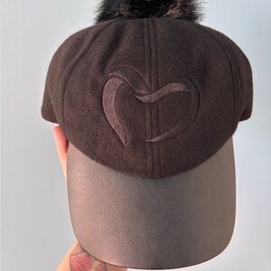 Custom Fabulous Furs Black Faux Fur Hat